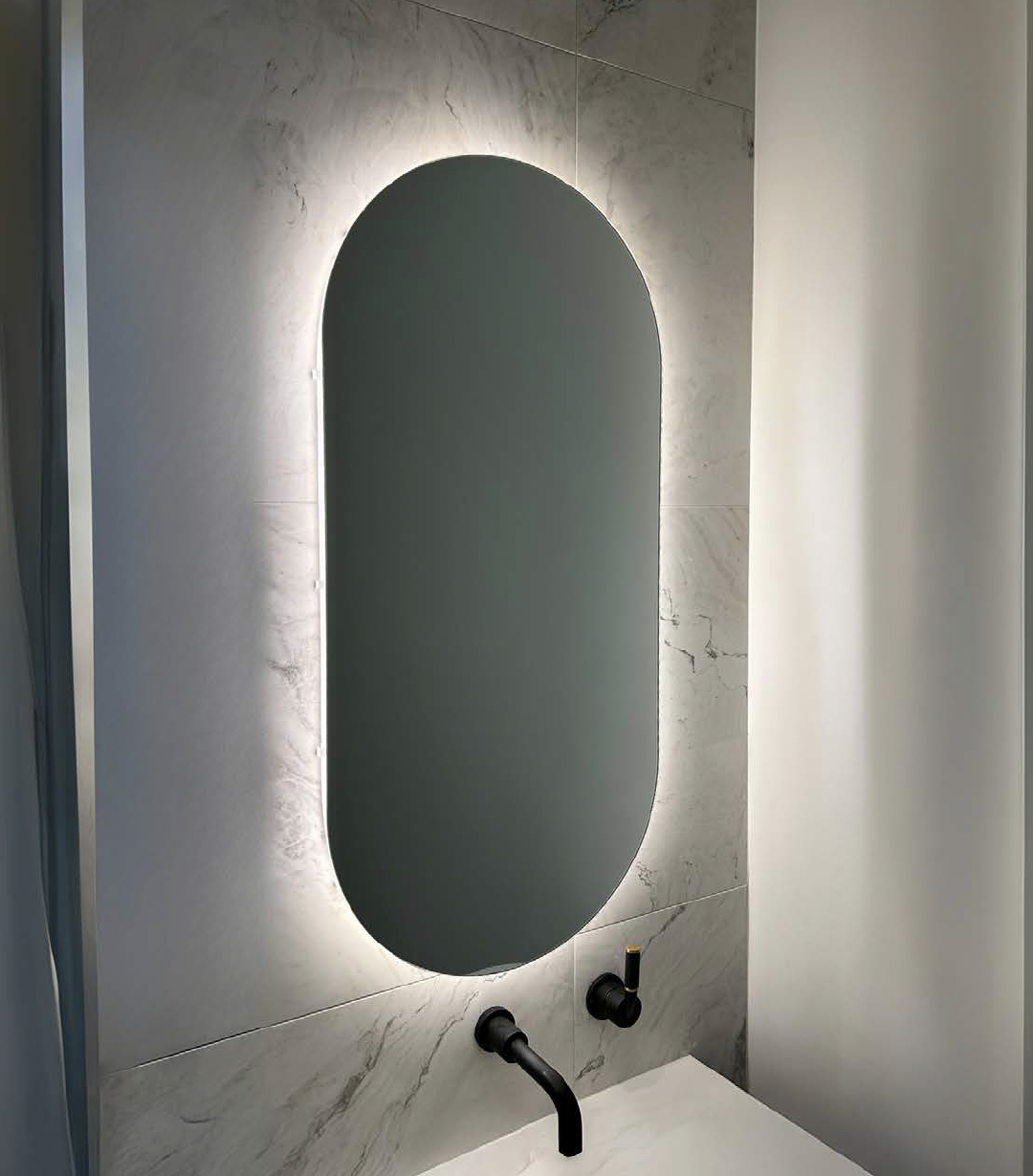 Curva Back-Lit Mirror - Image 3